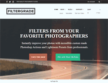 Tablet Screenshot of filtergrade.com